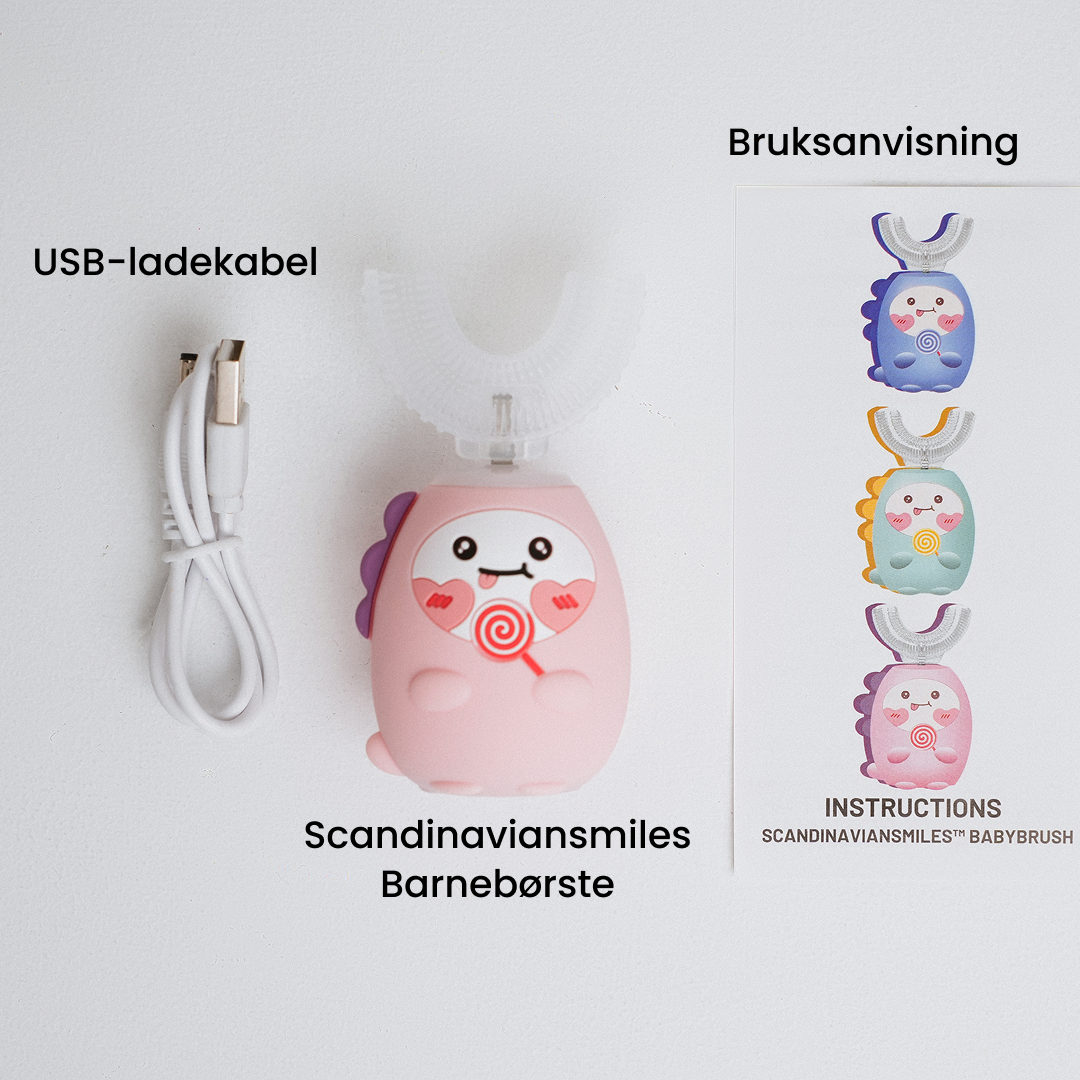Barnebørste - Peppy Pink