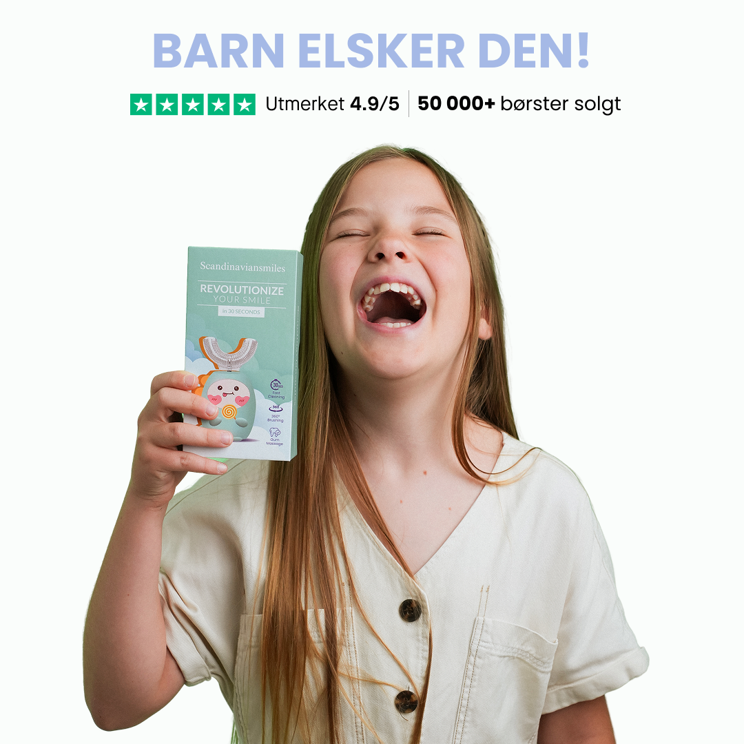 Barnebørste - Gummy Green