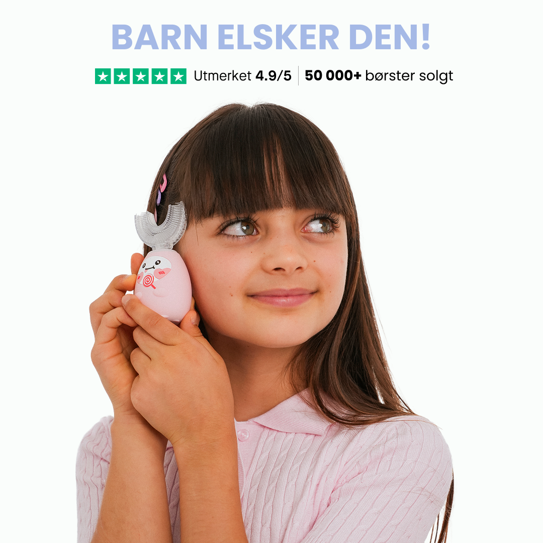 Barnebørste - Peppy Pink