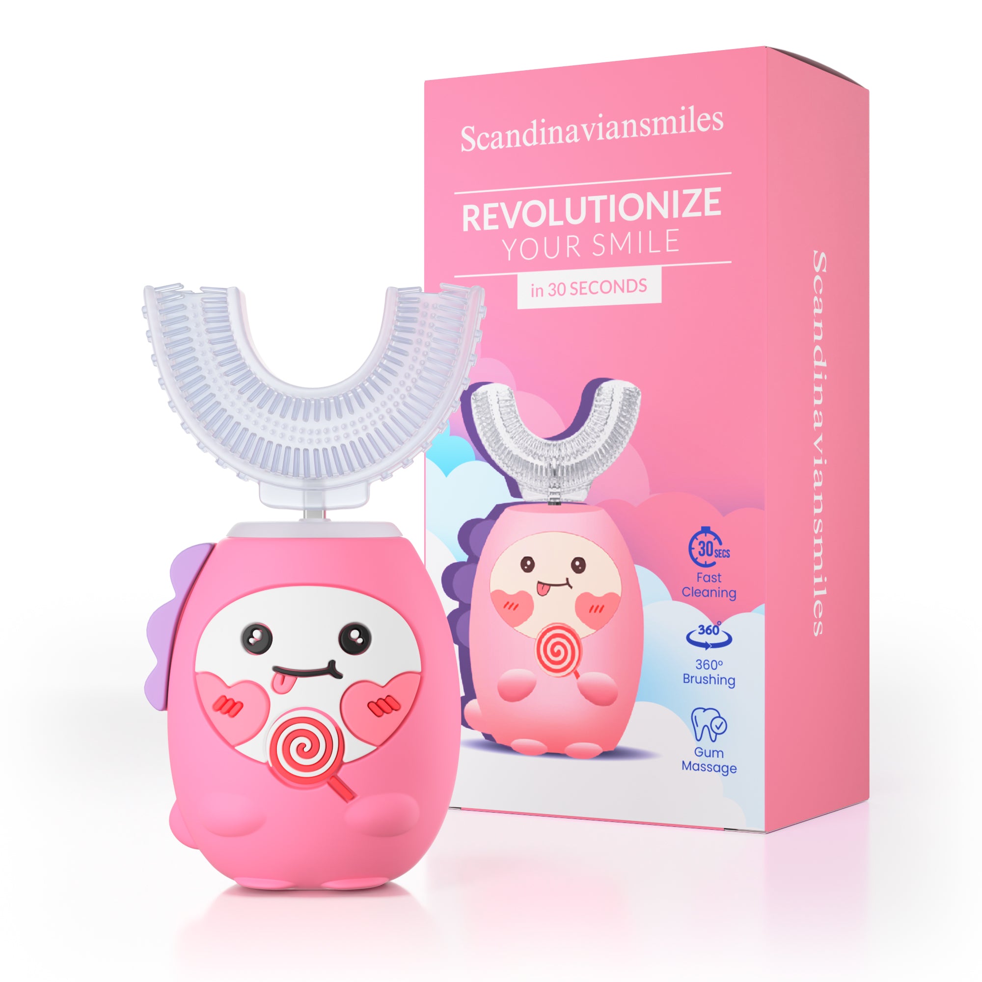 Barnebørste - Peppy Pink